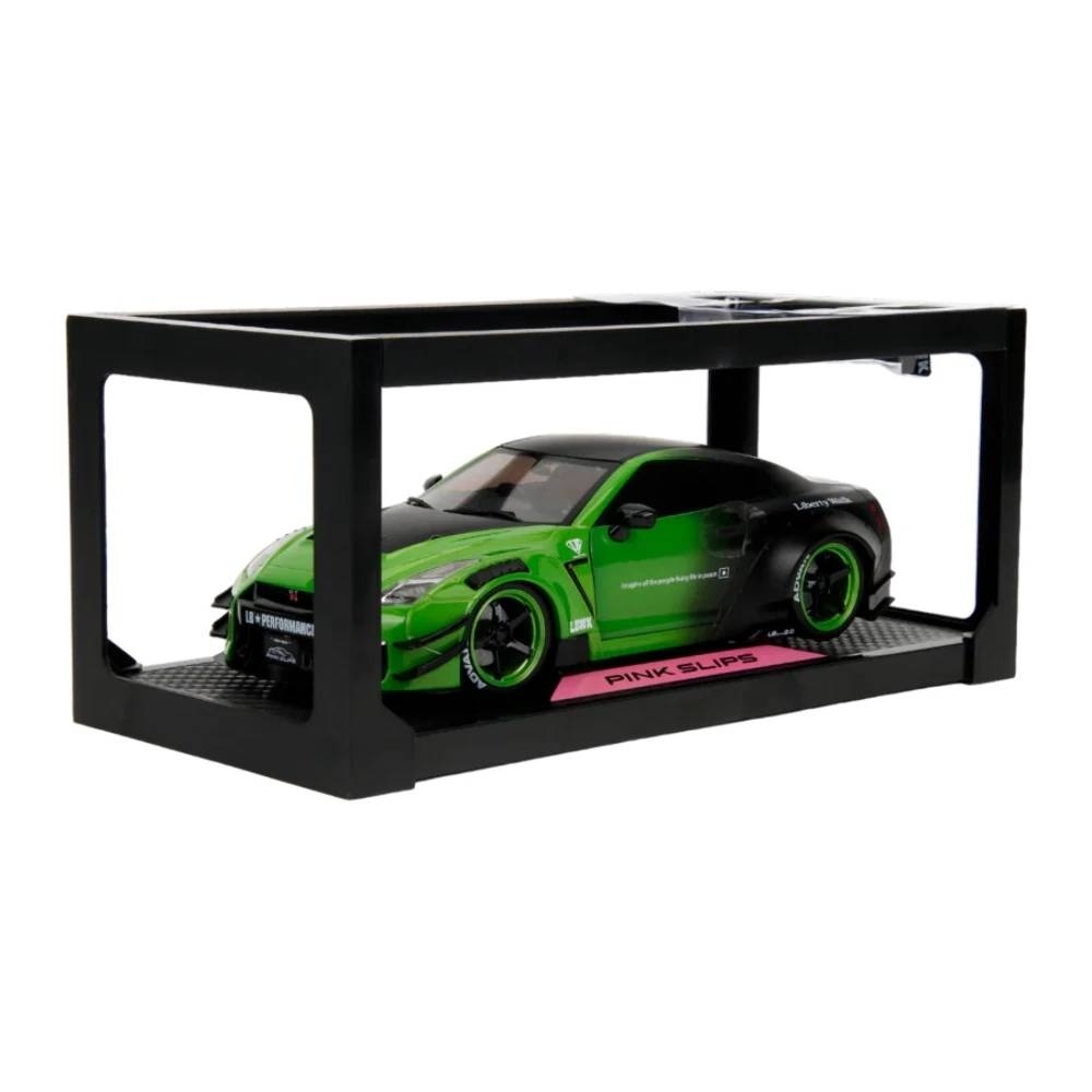 Jada Pink Slips Nissan Skyline GT-R R35 Liberty Walk Body Kit‎ 2.0 Green 35724